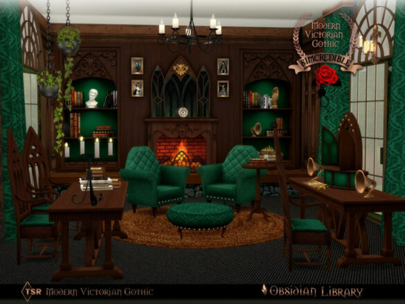– Obsidian Library by SIMcredible!