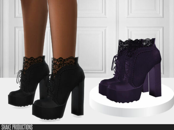 Modern Victorian Gothic Shoes 1 by ShakeProductions