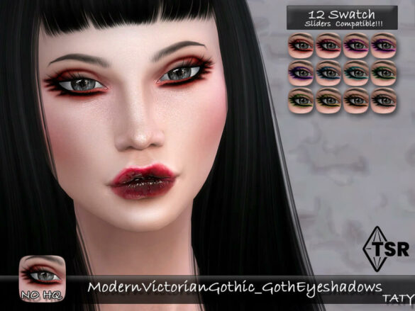 Modern VictorianGothic Goth Eyeshadow tatygagg