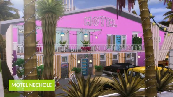 Sims 4 Motel Nechole by Simooligan