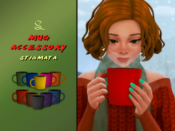Sims 4 mug accessory