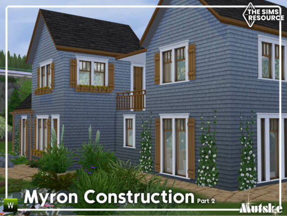 Sims 4 Myron Construction Part 2 by mutske