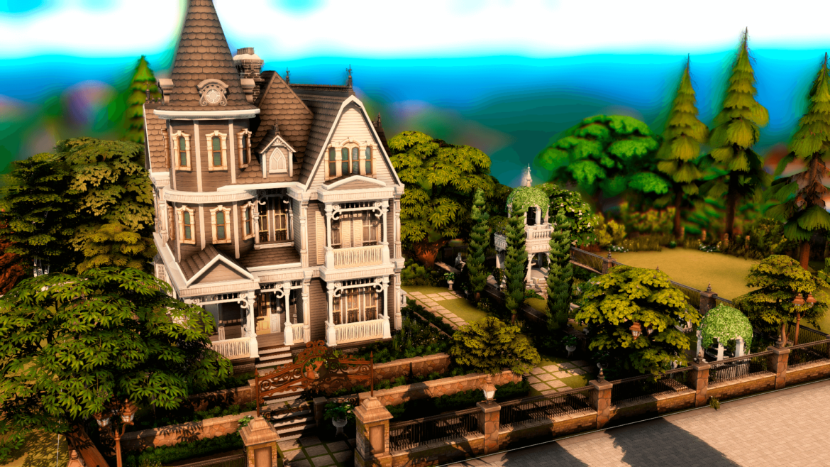Sims 4 NO CC – Victorian Manor