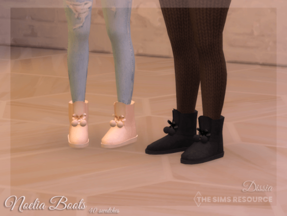 Sims 4 noelia boots