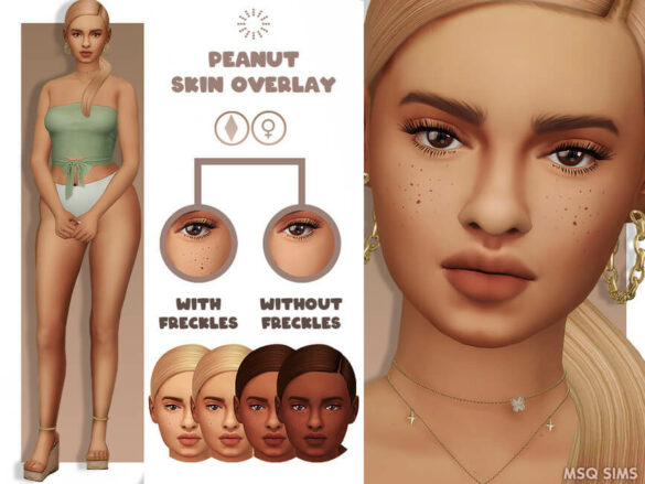 Sims 4 peanut skin overlay
