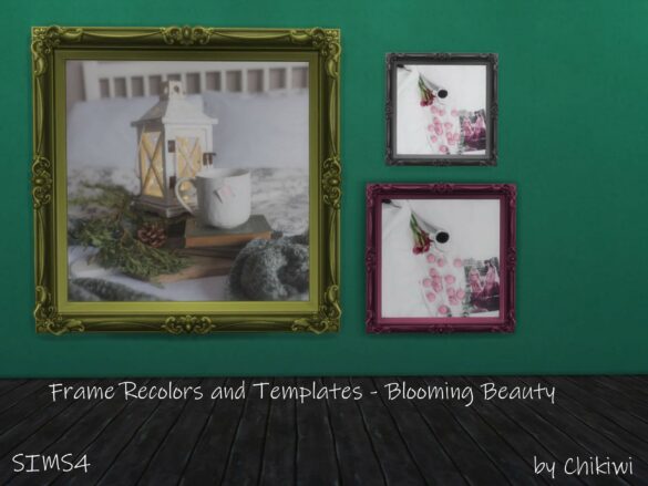Recolors and Templates – Blooming Beauty