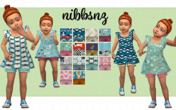 Sims 4 plumbobteasociety dress