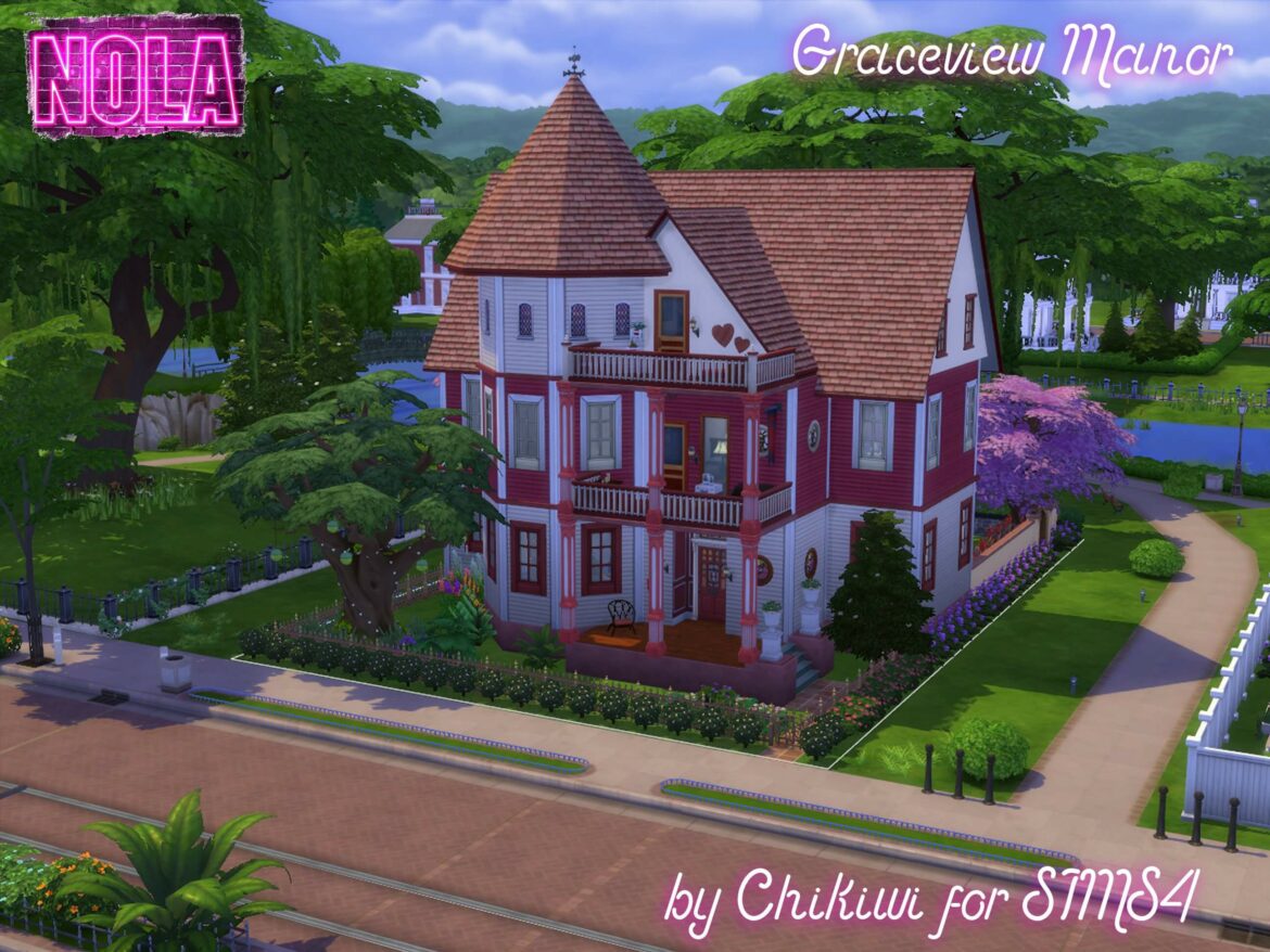 Sims 4 Residential – Graceview Manor, NOLA