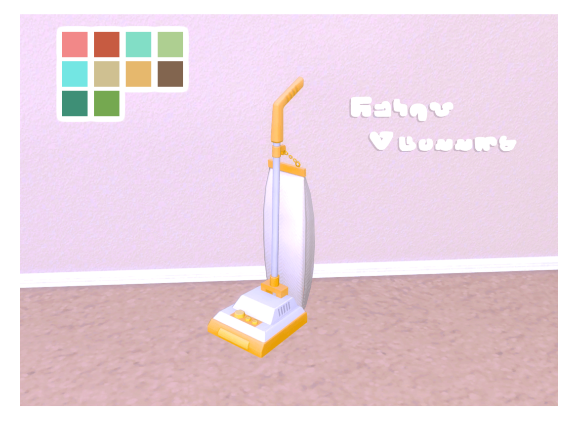 Sims 4 retro vacuums by mintvalentine some simple cute