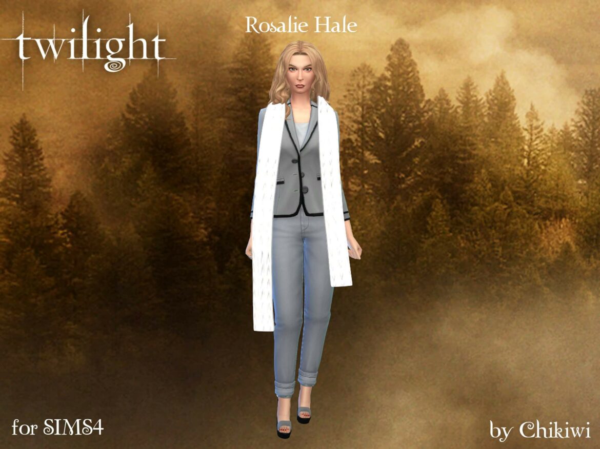 Sims 4 Rosalie Hale – Twilight Saga
