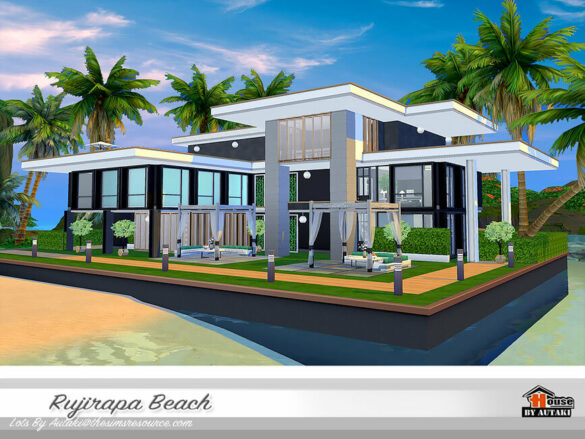 Sims 4 Rujirapa Beach by autaki at TSR