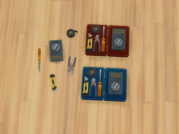 Sims 4 Separated &amp; Flat Tools