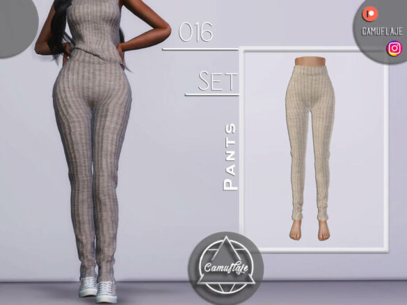 Sims 4 SET 016 – Pants by Camuflaje at TSR
