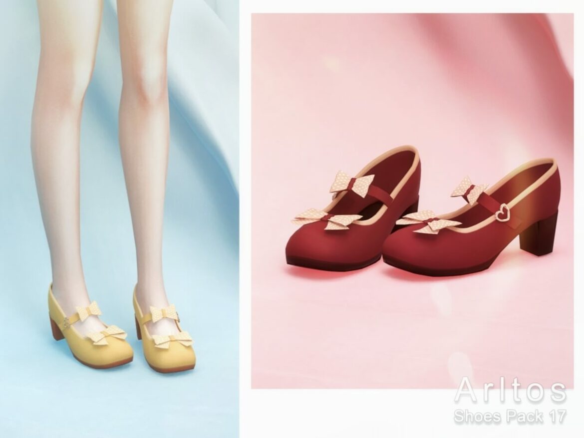 Sims 4 Shoes pack 17 at Arltos