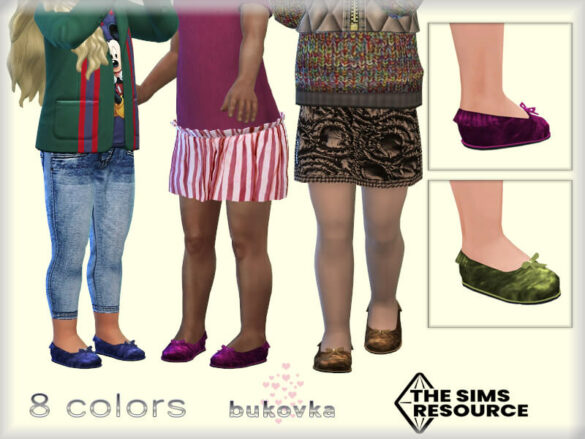 Sims 4 Shoes Toddler F by bukovka