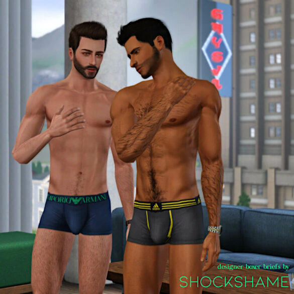 Sims 4 simblreen treat 1 shockshame designer boxer
