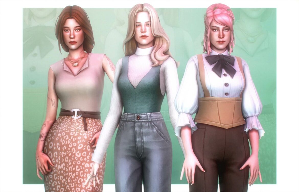 Sims 4 sine from above cc collection 21