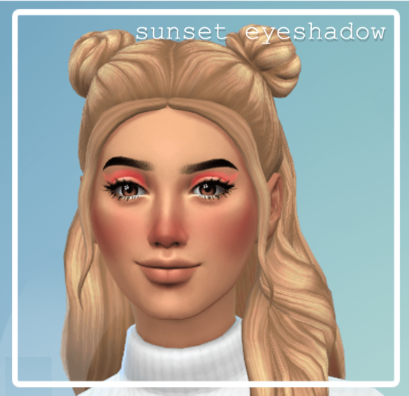 Sims 4 sunset eyeshadow