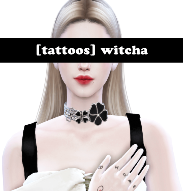 Sims 4 tattoos witcha