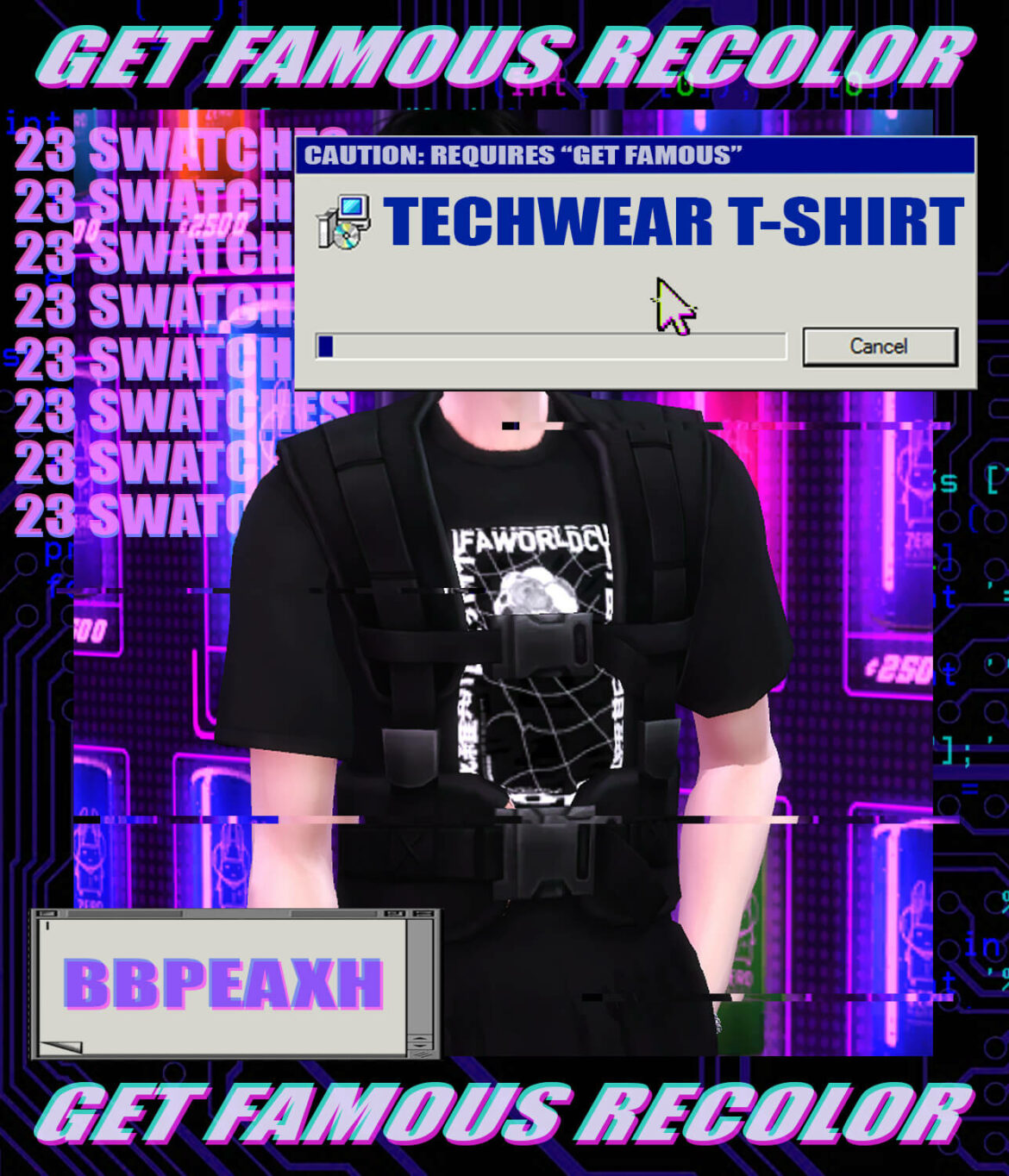 Sims 4 teachwear t shirt get famous recolor