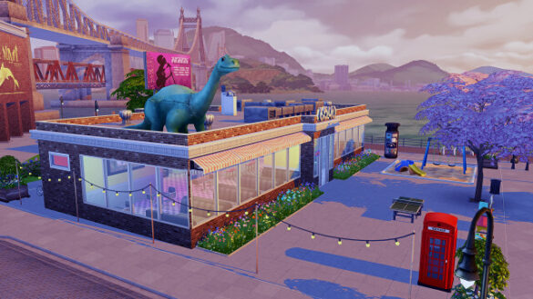 Sims 4 the dino lite cc