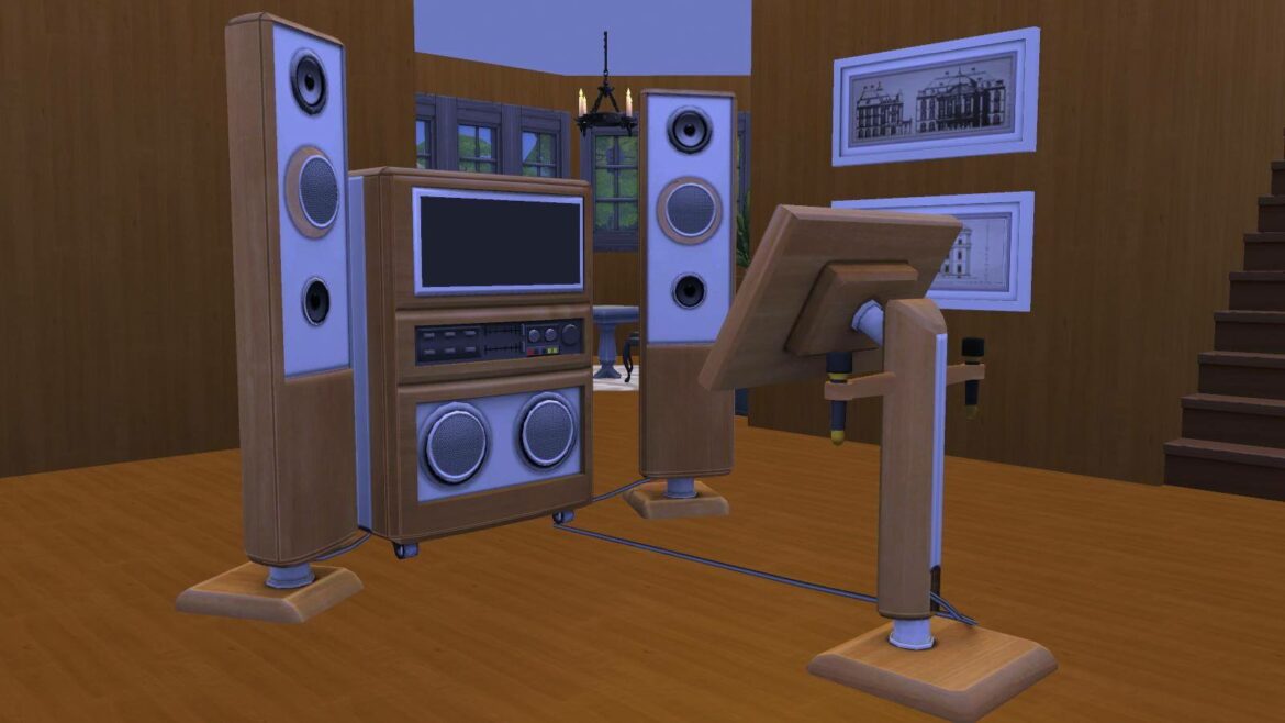 Sims 4 The Karaoke Explosion Machine - The Sims Game