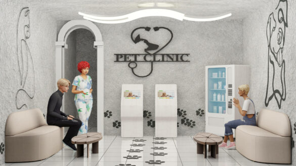 Sims 4 the vet exam room