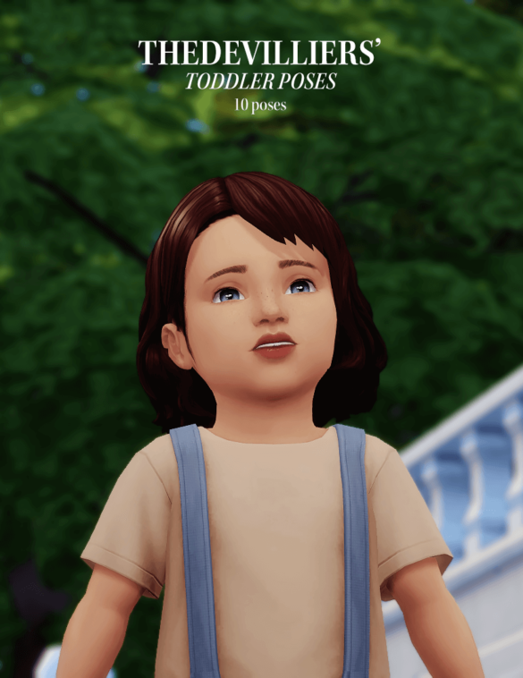 Sims 4 thedevilliers toddler poses