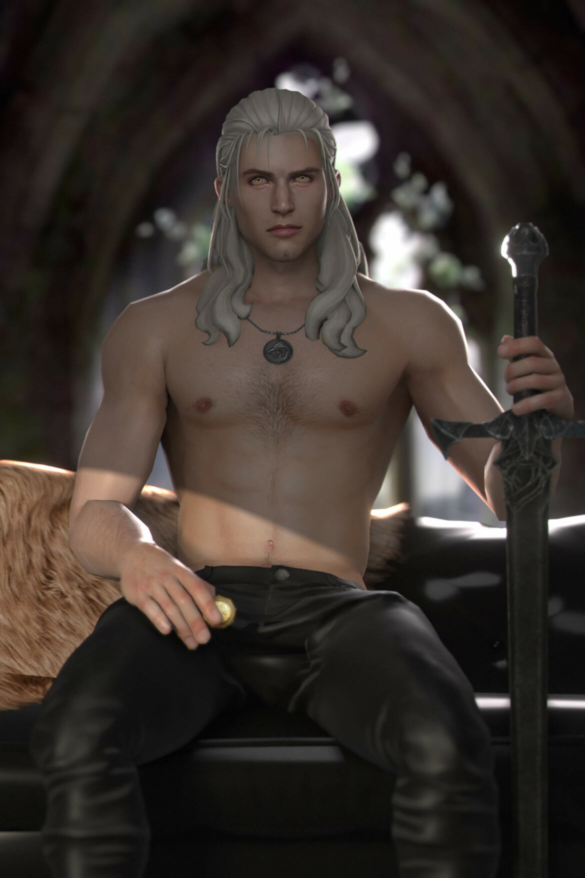 Sims 4 This Geralt of Rivia