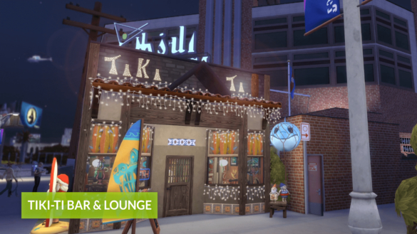 Sims 4 Tiki-Ti Tropical Bar & Lounge – TS4 – NO CC