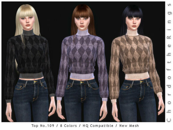 Sims 4 Top No.109 by ChordoftheRings at TSR