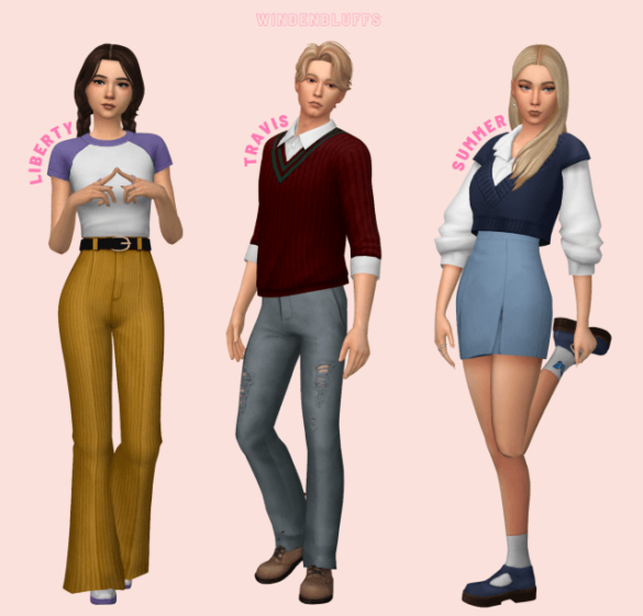 Sims 4 townie makeover the bffs