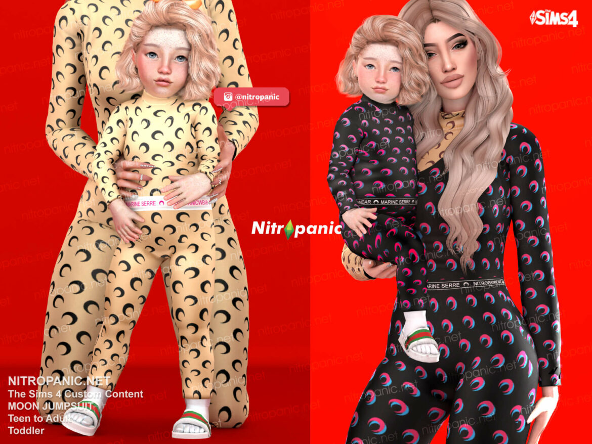 Sims 4 update added more texture on moon jumpsuit just