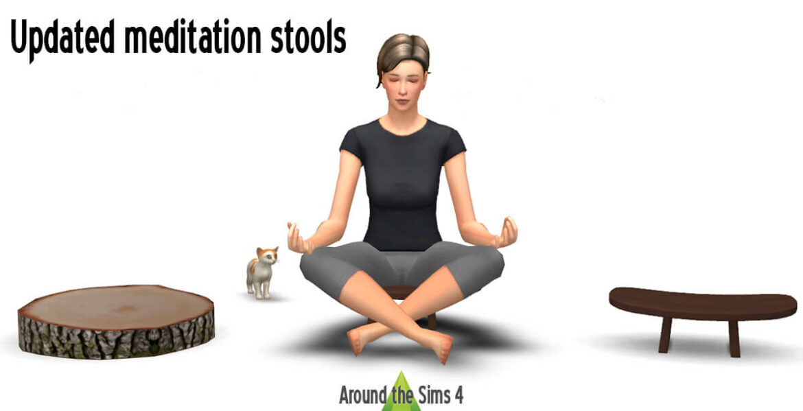Meditation stools & Starting block at Around