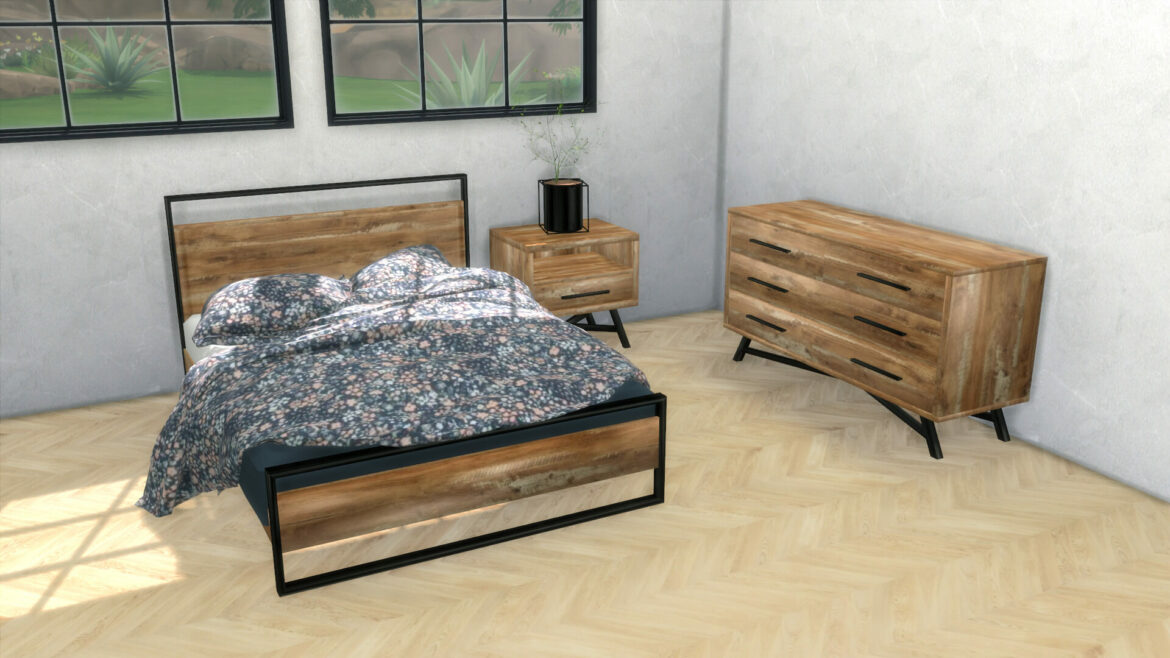 Sims 4 victoria bedroom