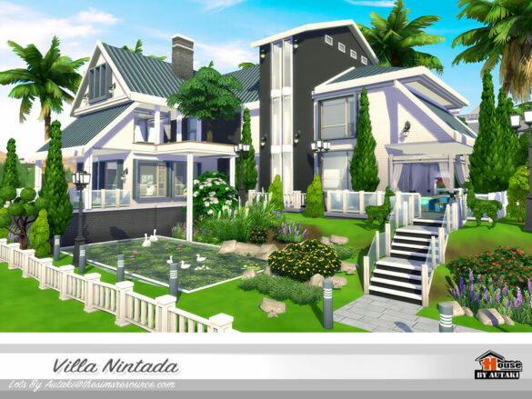Sims 4 Villa Nintada by autaki