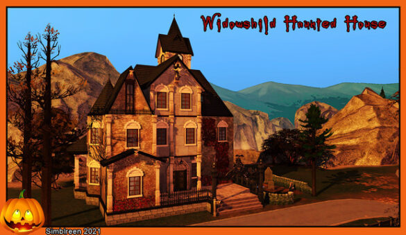 Sims 4 widowshild haunted house last simblreens gift