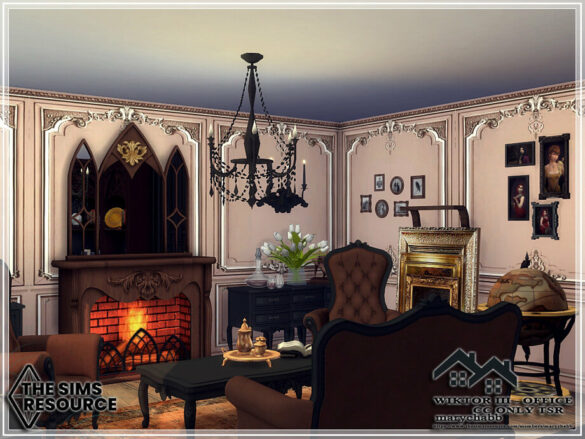 Sims 4 WIKTOR III – Office by marychabb at TSR