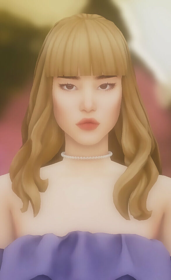 Sims 4 wip hyejin hair eyes