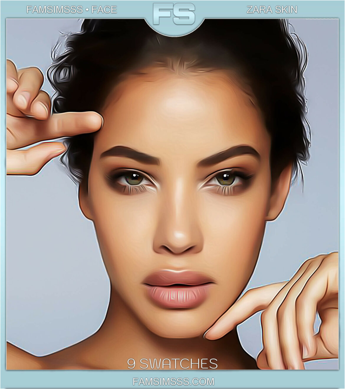 Sims 4 zara skin fs02download