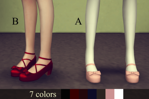 Sims 4 19s01 SHOES