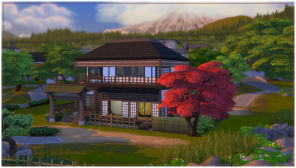 Sims 4 2 4 1 wakabamori home no cc - The Sims Game