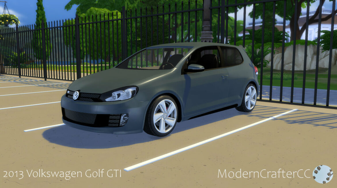 Sims 4 2013 Volkswagen Golf GTI at Modern Crafter CC