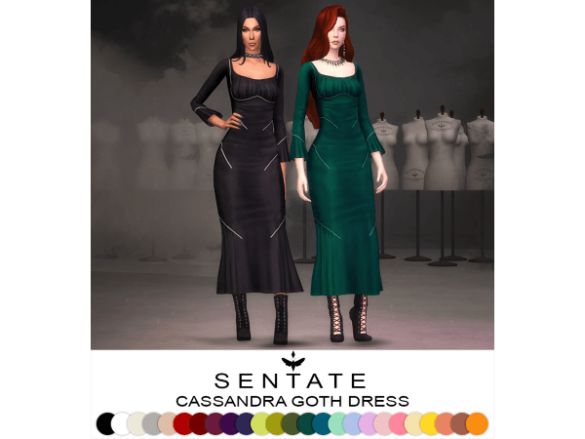 Sims 4 2021 Christmas Card & Gift by Sentate