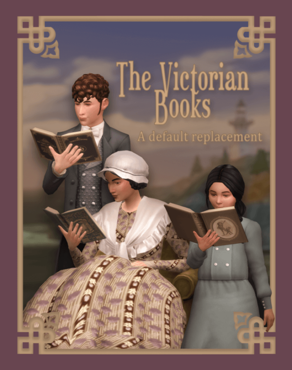 Sims 4 700s follower gift the victorian books