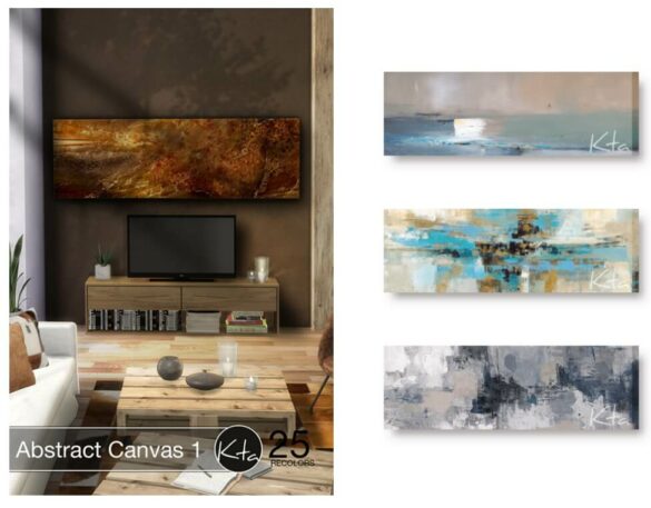 Sims 4 Abstract Canvas 1 at Ktasims