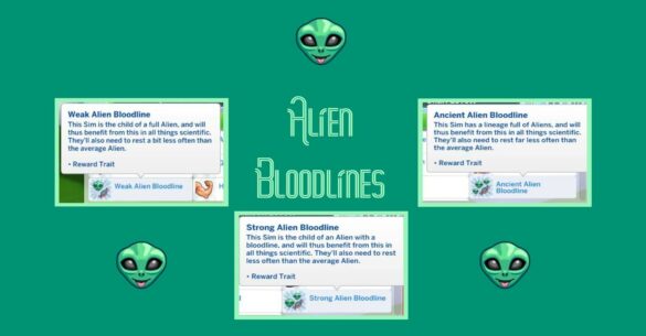 Sims 4 Alien Bloodlines