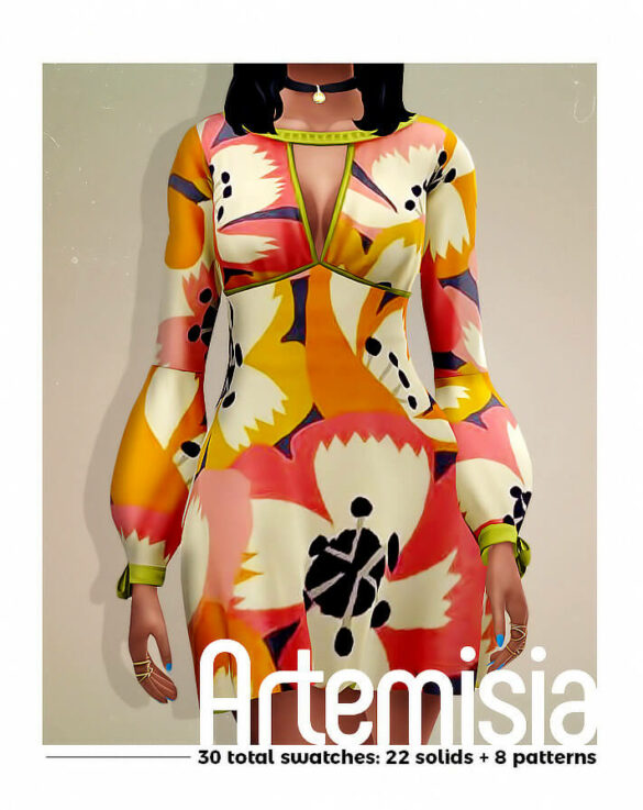 Sims 4 artemisia hola dress