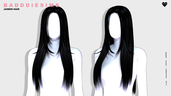Sims 4 badddiesims jasmin hair