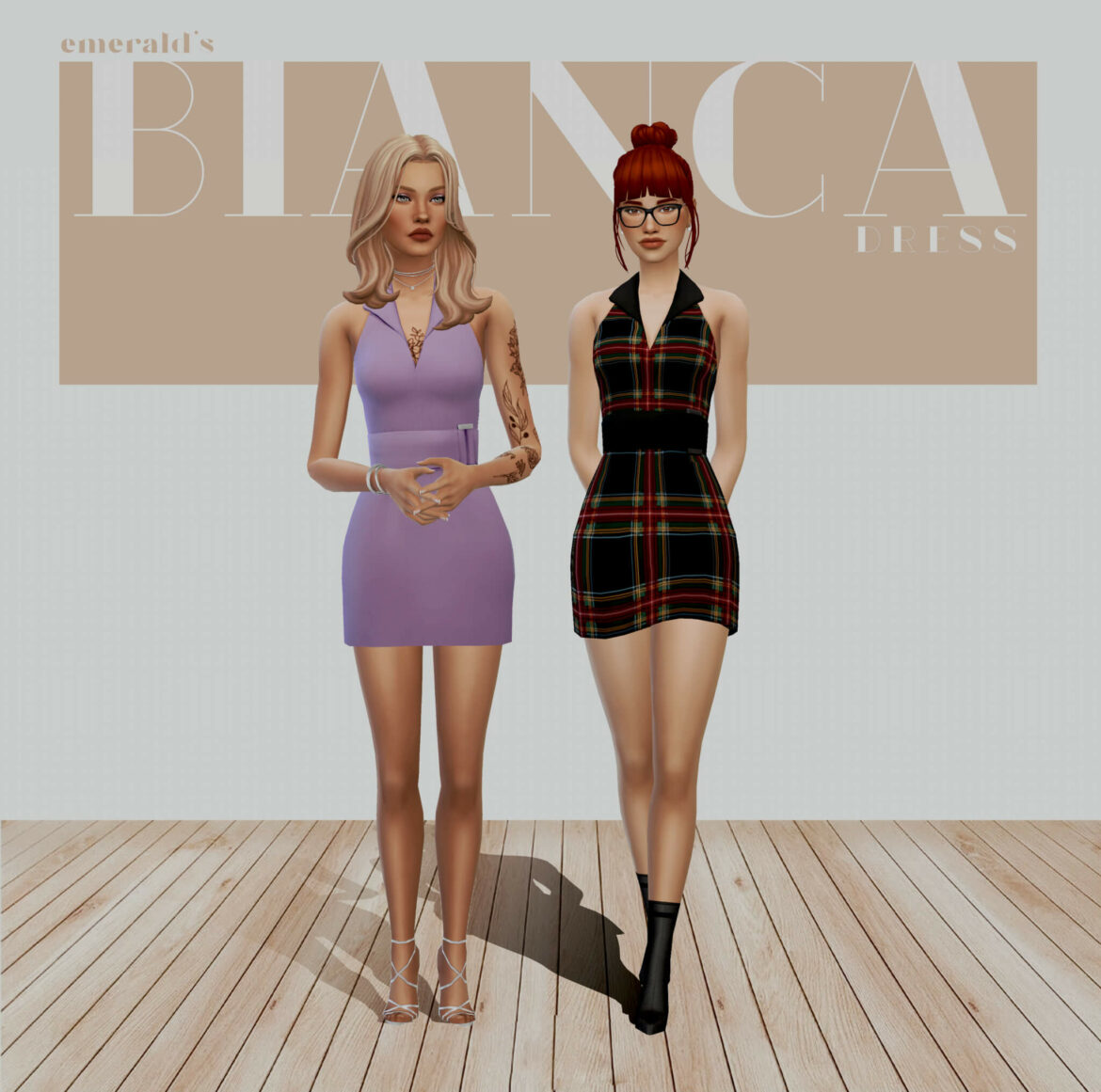 Sims 4 bianca dress